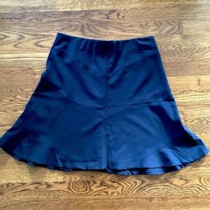 LOFT Tall Seamed Ponte Flippy Skirt
